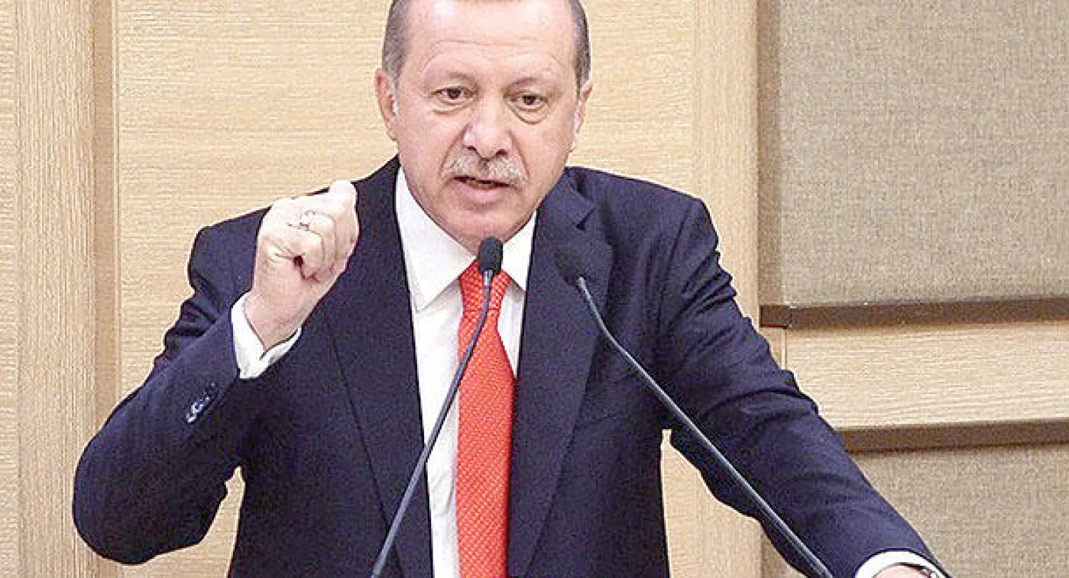 الرئيس التركي رجب طيب إردوغان