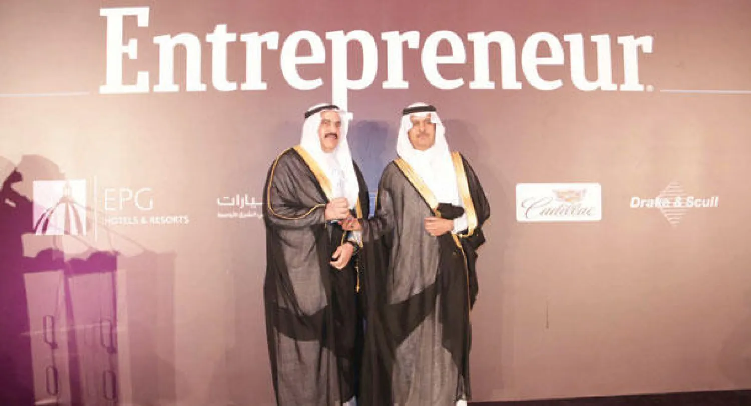 جائزة رواد الأعمال تكرم رئيس مجلس إدارة «زين السعودية»