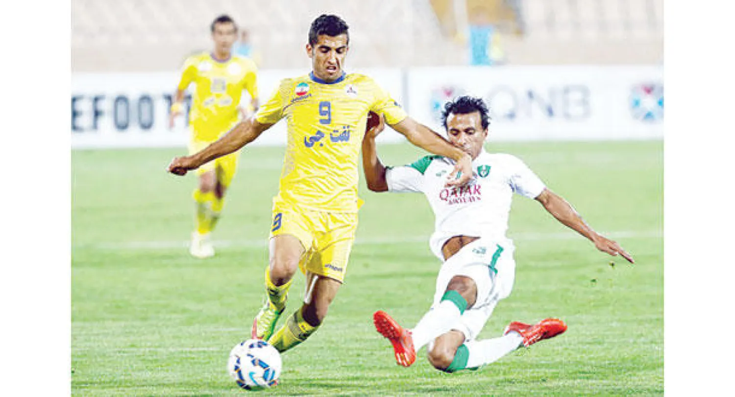 فريق الأهلي السعودي تعرض لأول خسارة هذا الموسم (تصوير: د.ب.أ)
