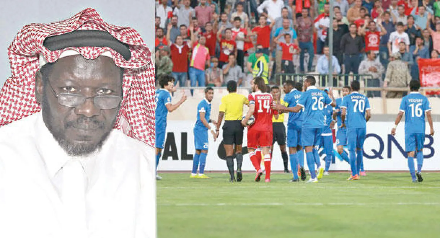 لاعبو الهلال عبروا عن غضبهم من الاستفزازات الإيرانية والأخطاء التحكيمية (تصوير: المركز الإعلامي بنادي الهلال)  -  صلاح السقا («الشرق الأوسط»)