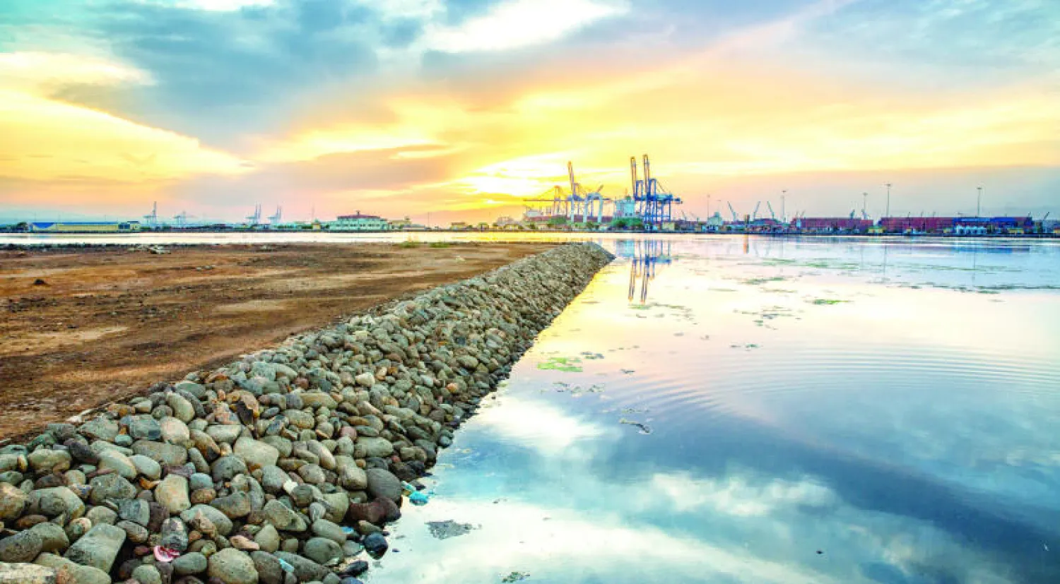 جانب من احد موانئ جيبوتي (شترستوك)