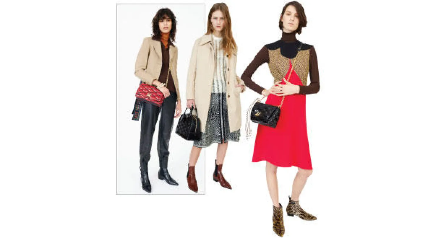 المصمم نيكولا غيسكيير يعرف أن لغة هذه التشكيلات هي التنوع والعملية.... تتميز تشكيلة «بريفول 2015» من «لويس فويتون» بالعملية والأناقة