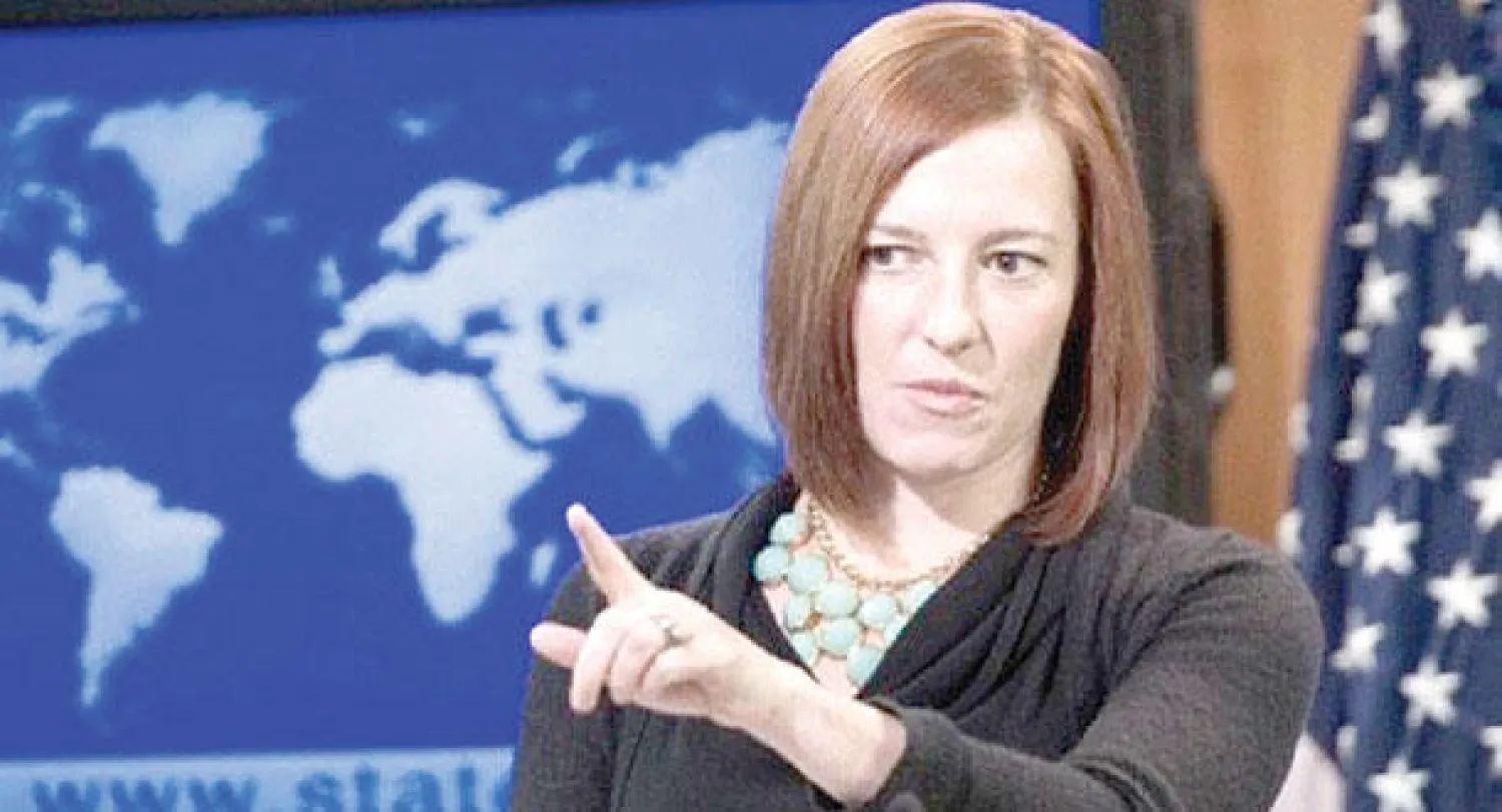 جين ساكي المديرة الجديدة لمكتب الاتصالات في البيت الأبيض («الشرق الأوسط»)