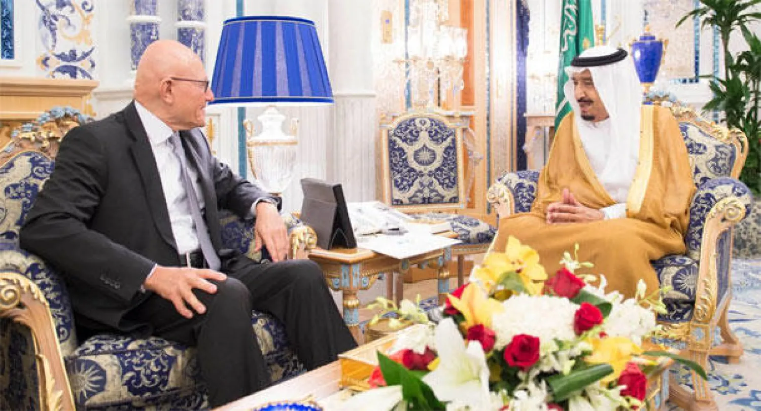 خادم الحرمين الشريفين يستقبل رئيس وزراء لبنان في جدة