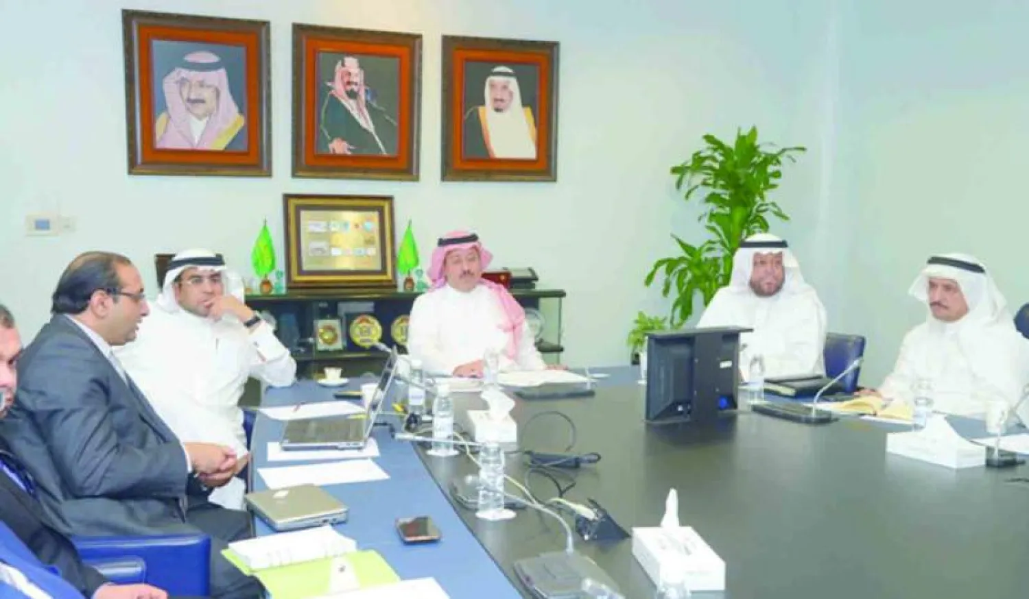 جانب من لقاء مجلس الأعمال السعودي ــ التركي في جدة («الشرق الأوسط»)