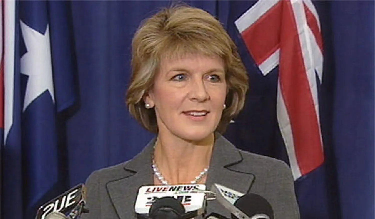 جولي بيشوب وزيرة الخارجية الأسترالية