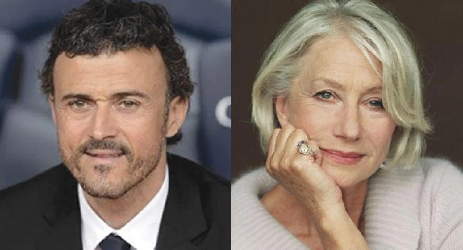 هيلين ميرين  -  لويس إنريكي