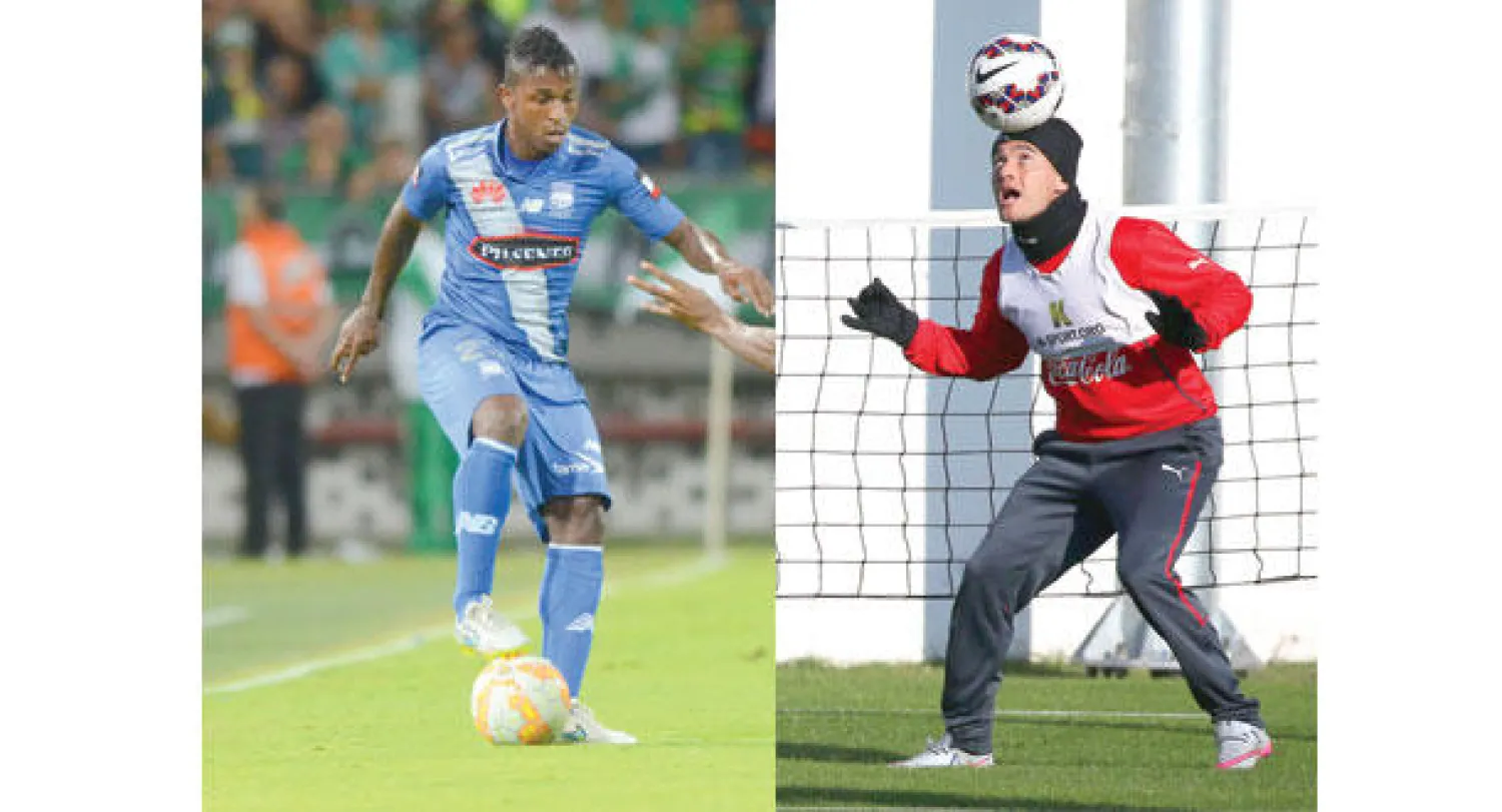 تشارلز ارانجيز دينامو خط وسط تشيلي (إ.ب.أ)  -  المهاجم الإكوادوري الخطير ميلر بولانوس («الشرق الأوسط»)