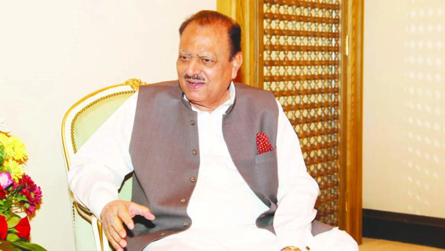 الرئيس الباكستاني: جيشنا مستعد لحماية حدود السعودية