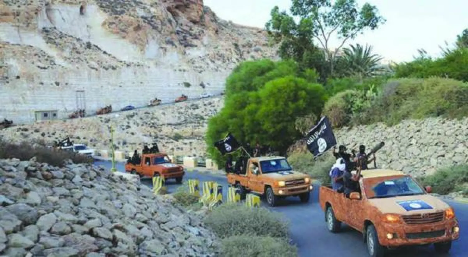 القبض على عنصرين «تائهين» من «داعش» بدرنة الليبية