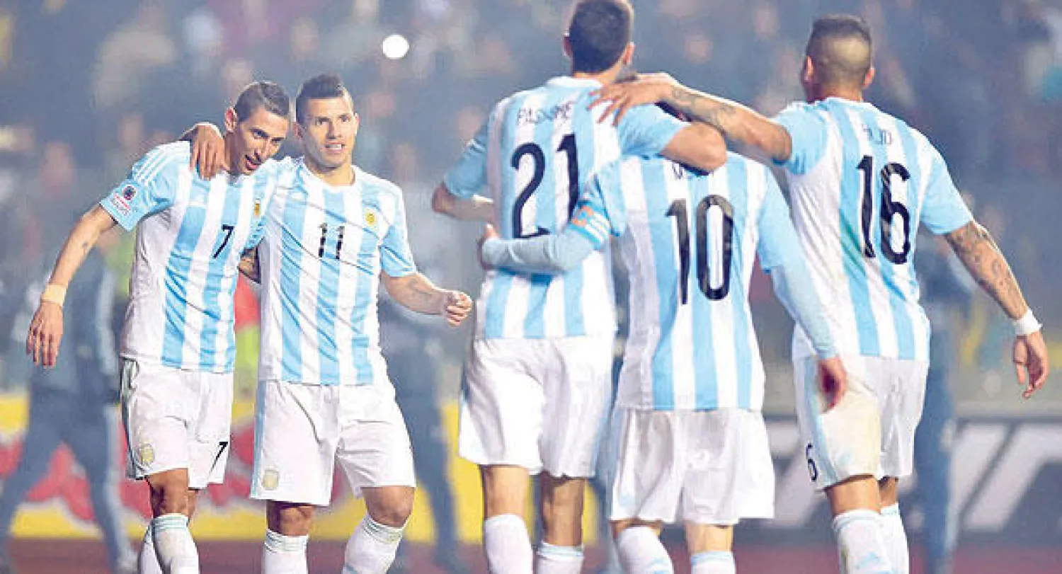 كتيبة الهجوم الأرجنتينية انتفضت في الوقت المناسب وقبل خوض نهائي كوبا أميركا (أ.ف.ب)