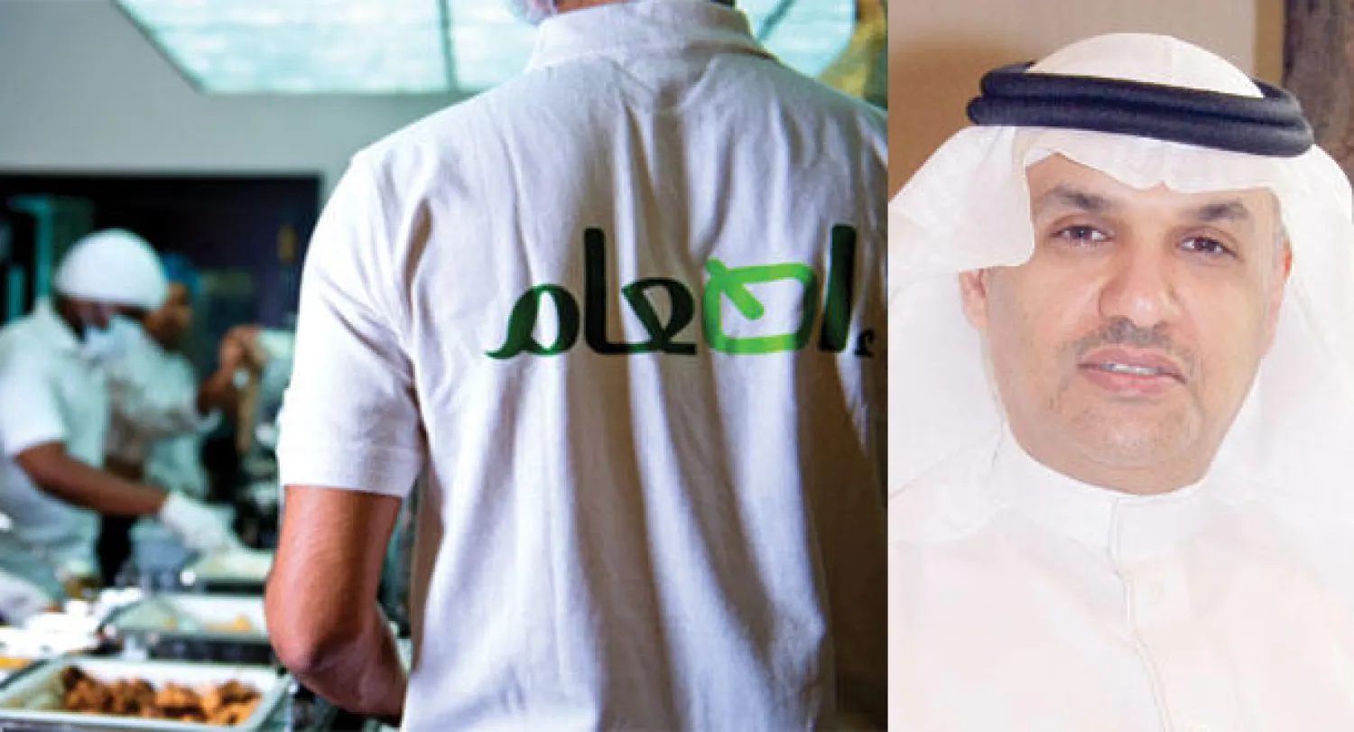 عبد الله الفوزان  -  جانب من عمليات إعادة الأطعمة المهدرة