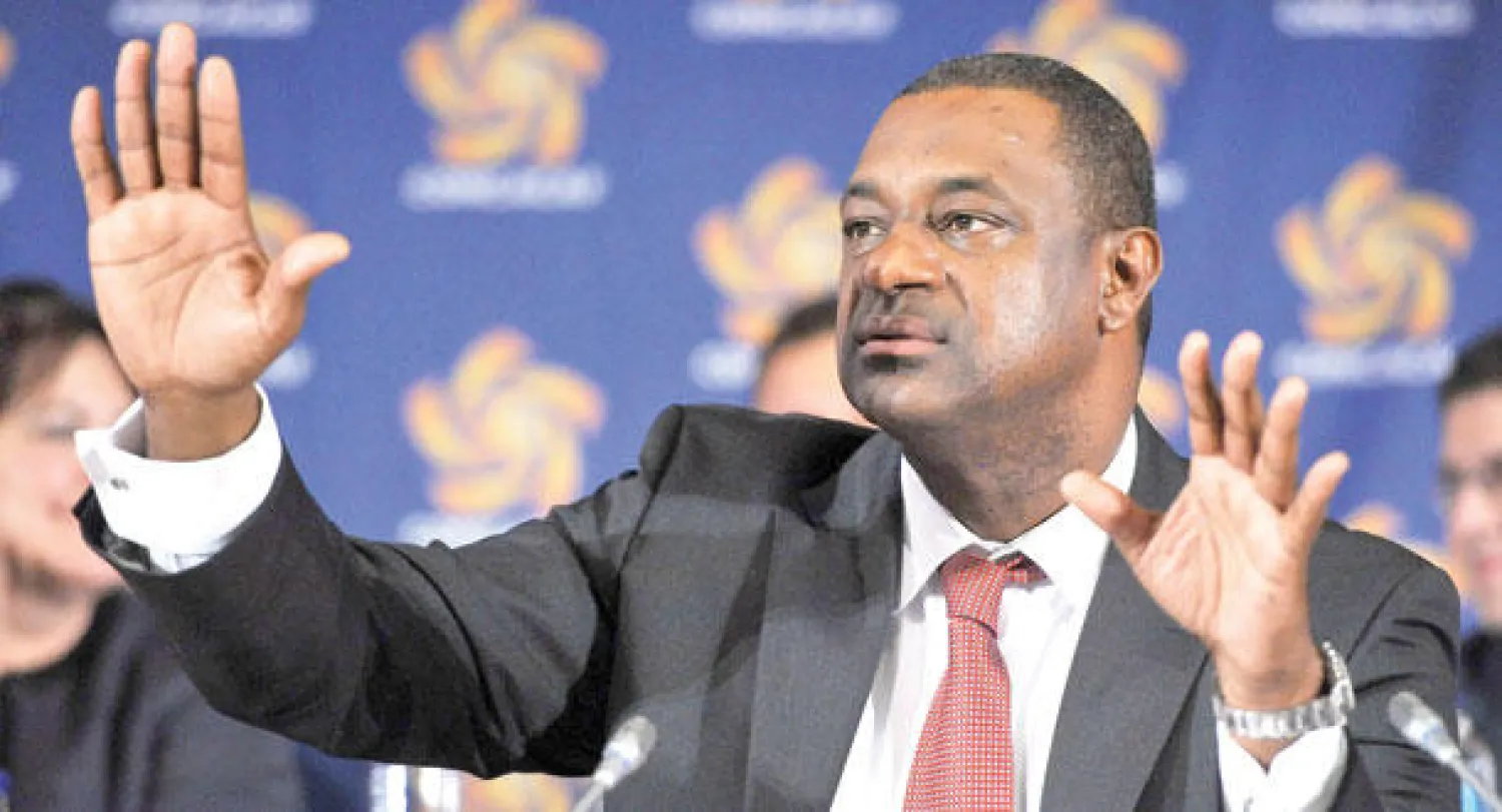 جيفري ويب رئيس اتحاد الكونكاكاف الشخص المرجح تسليمه للسلطات الأميركية (أ.ب)