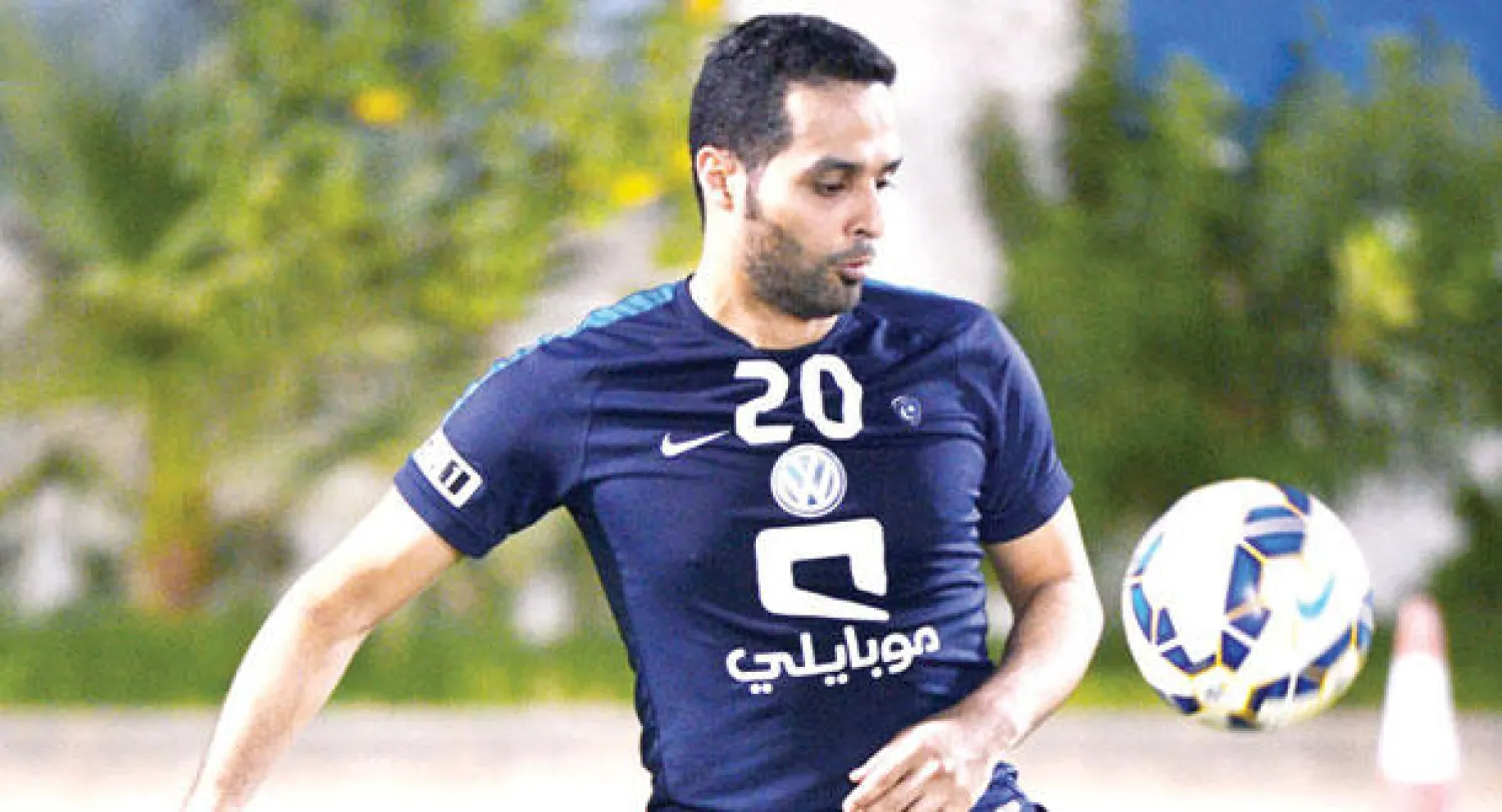 ياسر القحطاني في تدريبات الهلال بعد عودته من الإصابة (المركز الإعلامي بنادي الهلال)