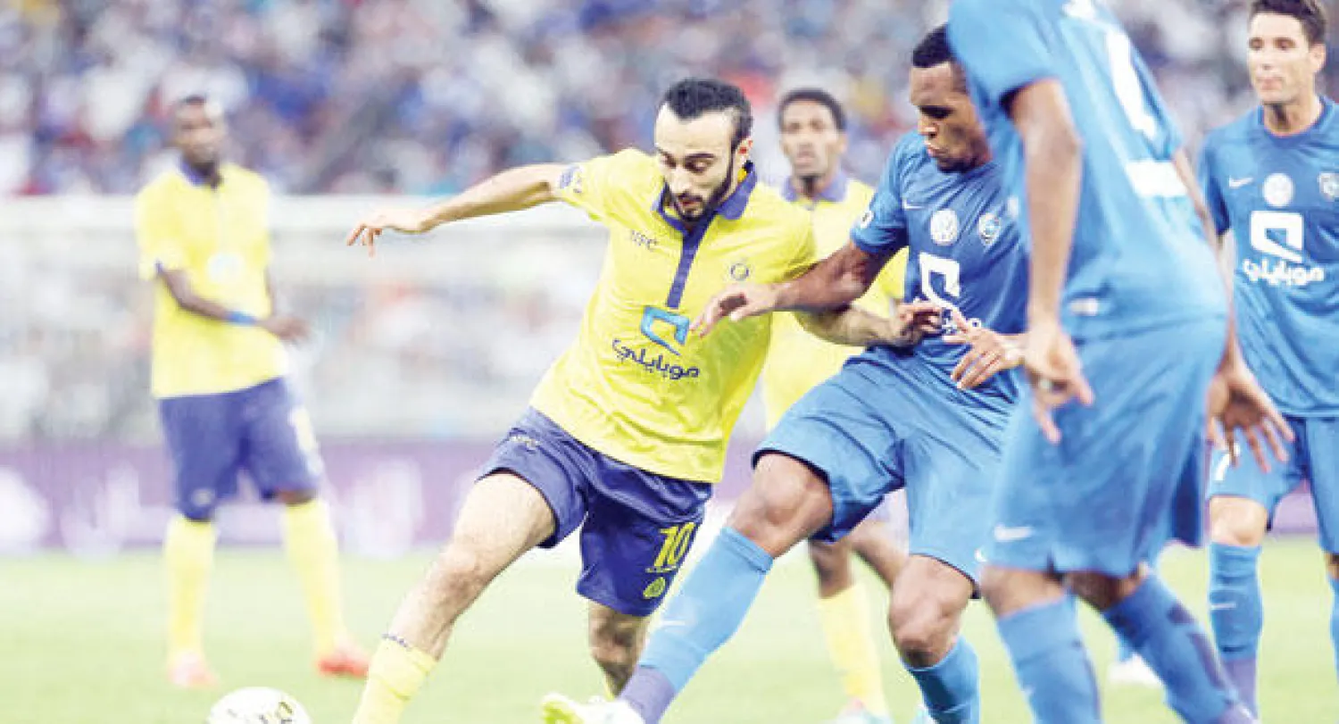 مباراة السوبر بين النصر والهلال ستقام بشكل رسمي في لندن (تصوير: محمد المانع)