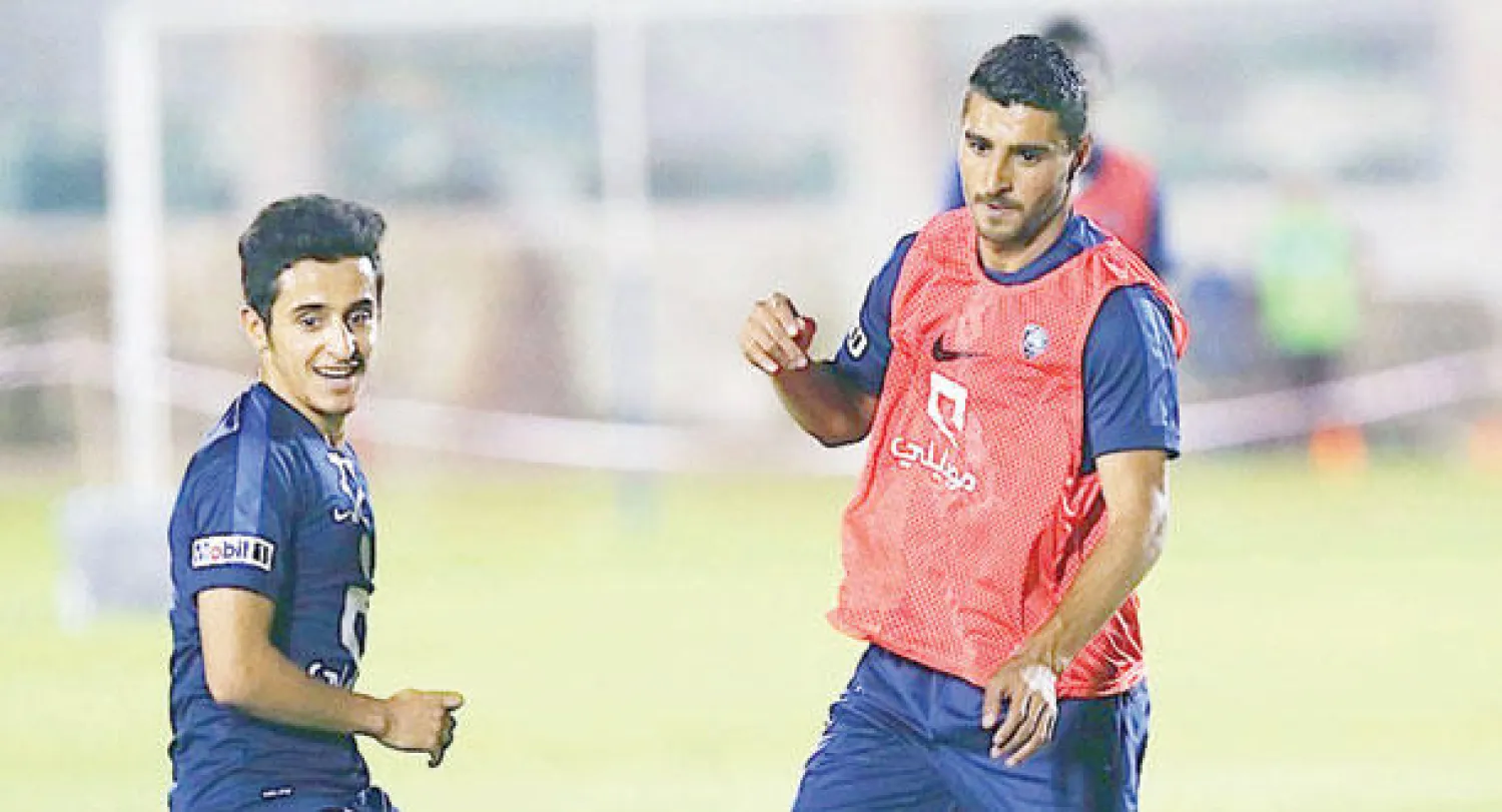 من تدريبات الهلال الأخيرة (المركز الإعلامي بنادي الهلال)