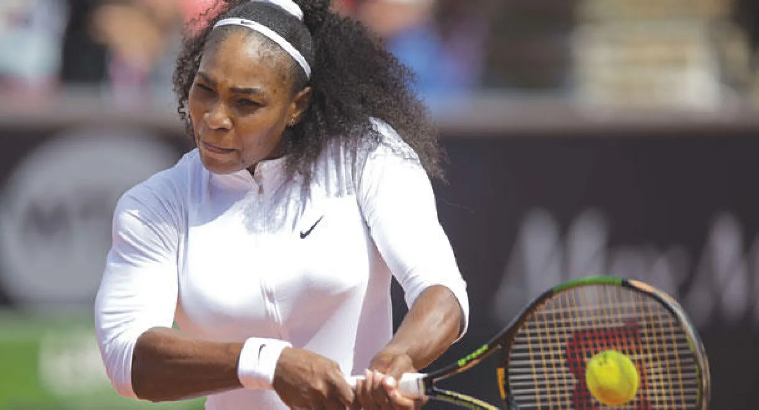 سيرينا تفرض سيطرتها على تنس السيدات (أ.ف.ب)