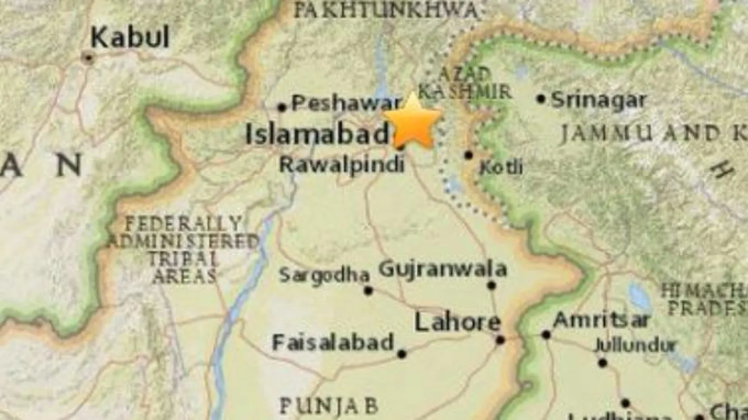 3 قتلى في زلزال ضرب شمال باكستان