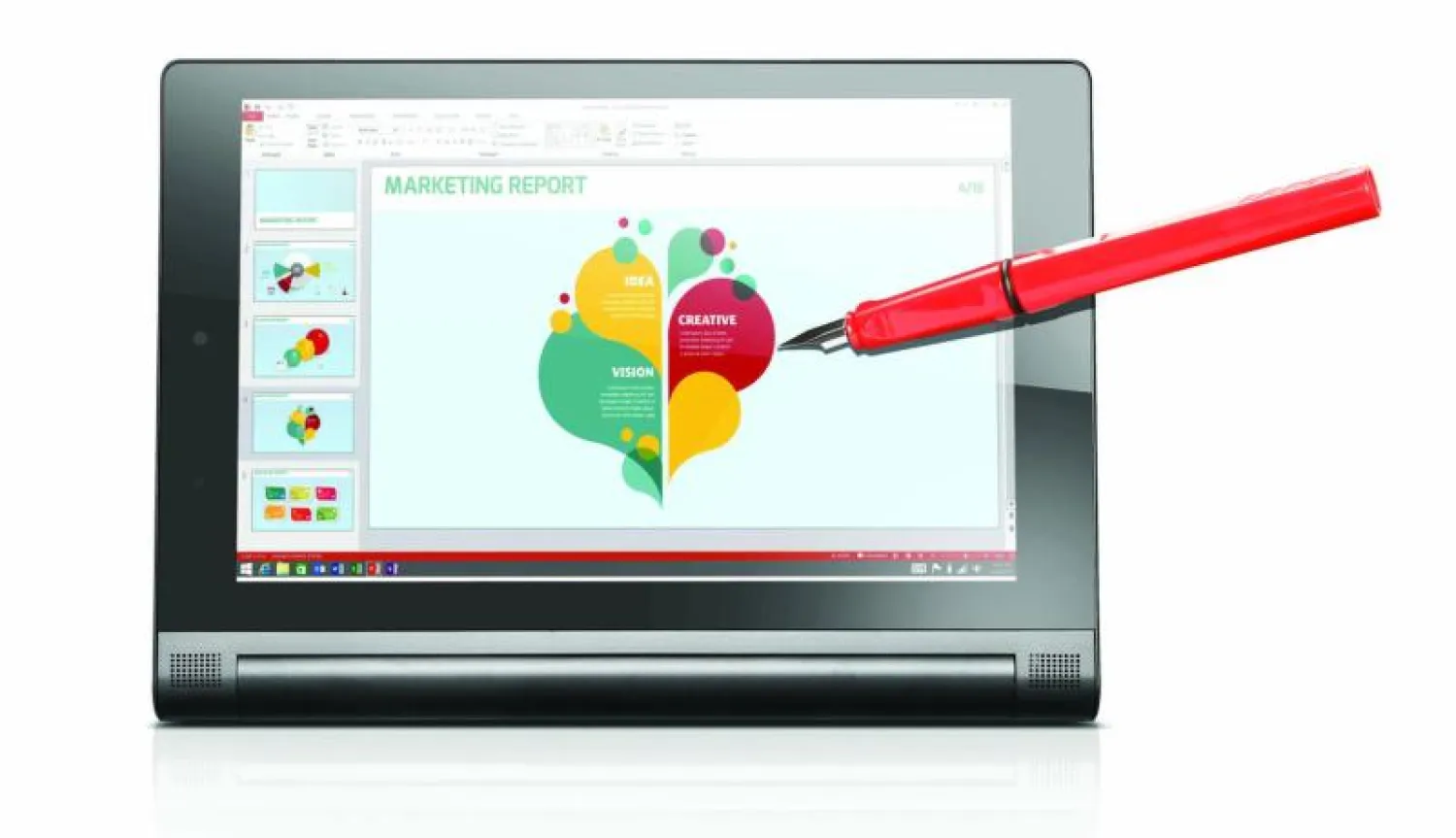 «يوغا تابلت 2 إني بن» من «لينوفو»: كومبيوتر لوحي متعدد الاستخدامات