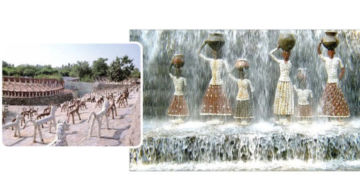 جمع شاند بعناية الفخار والزجاج والبلاط وحتى قطع المراحيض المكسورة والتي استخدمها بمهنية فنية عالية لصناعة منحوتات للرجال والنساء، وصلت تماثيل شاند إلى مختلف المتاحف حول العالم بما في ذلك متحف الأطفال الوطني في واشنطن