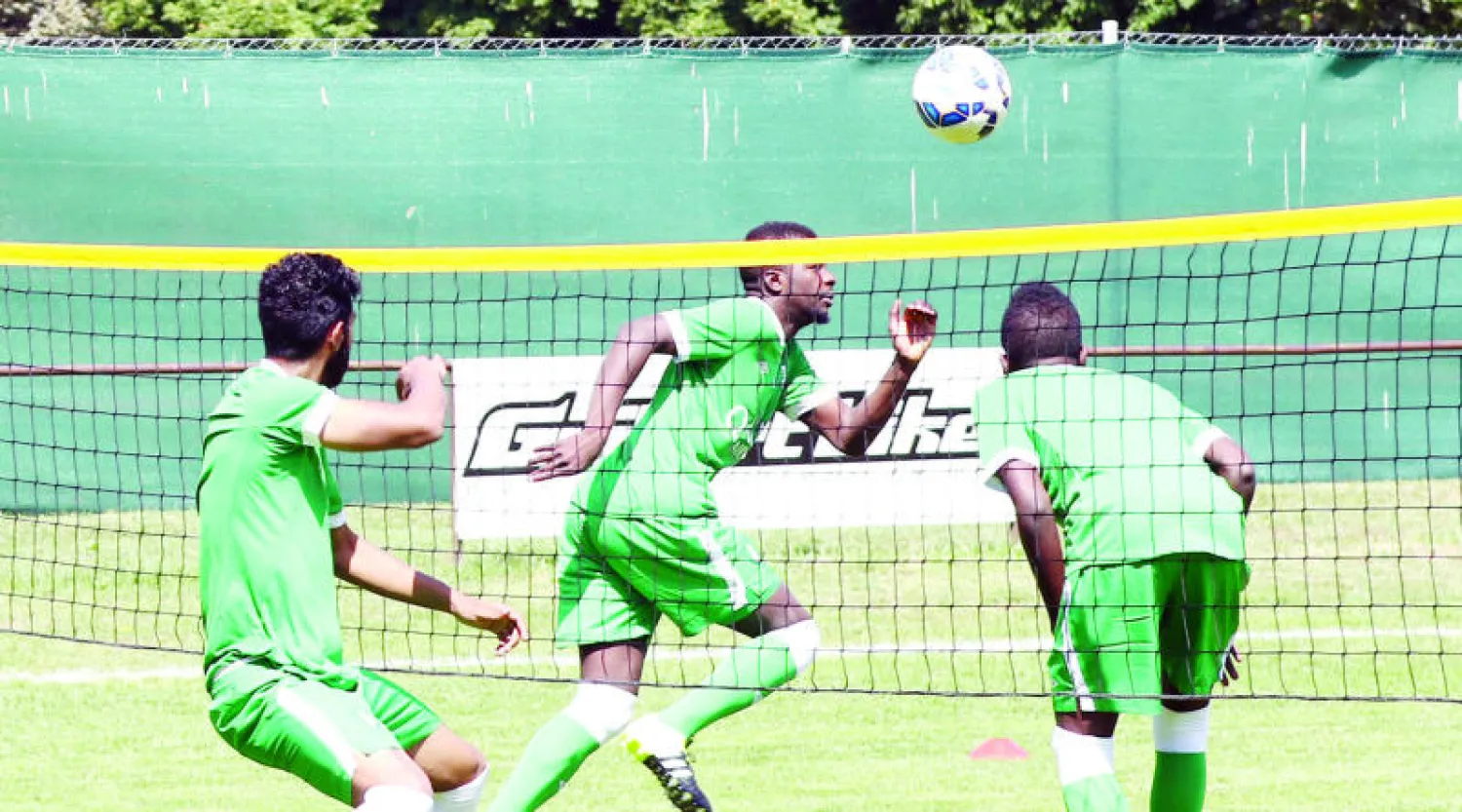 من تدريبات الأهلي في معسكر سويسرا (المركز الإعلامي بالنادي الأهلي)