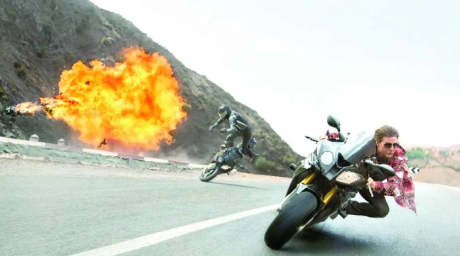 مشهد لتوم كروز في مطاردة