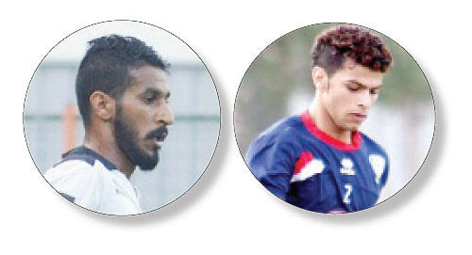 راضي الراضي  (المركز الإعلامي بنادي هجر) و عبد الرحمن الحريب  (المركز الإعلامي بنادي هجر)