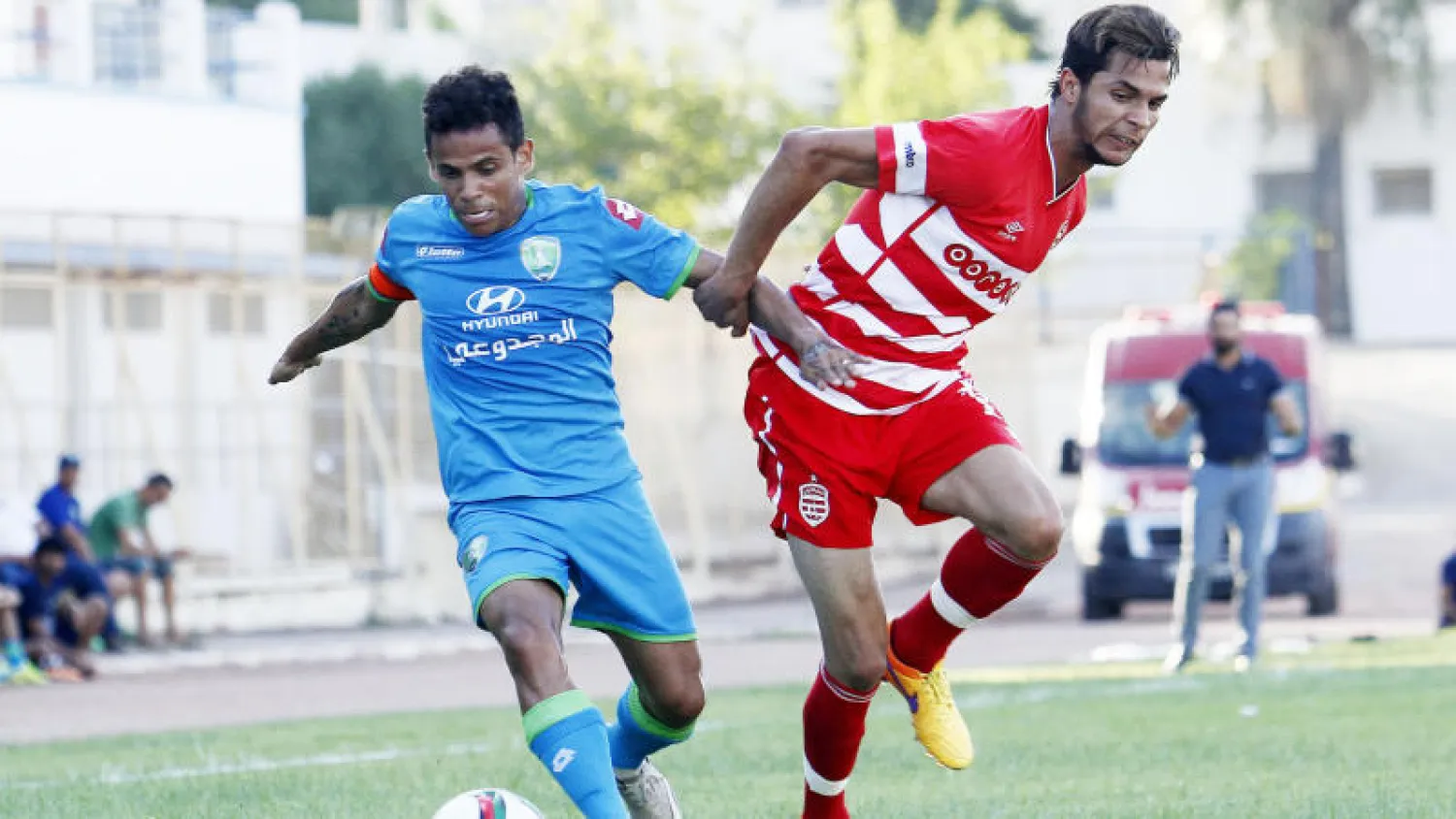 من مباراة الفتح الودية أمام الأفريقي التونسي (المركز الإعلامي بنادي الفتح)
