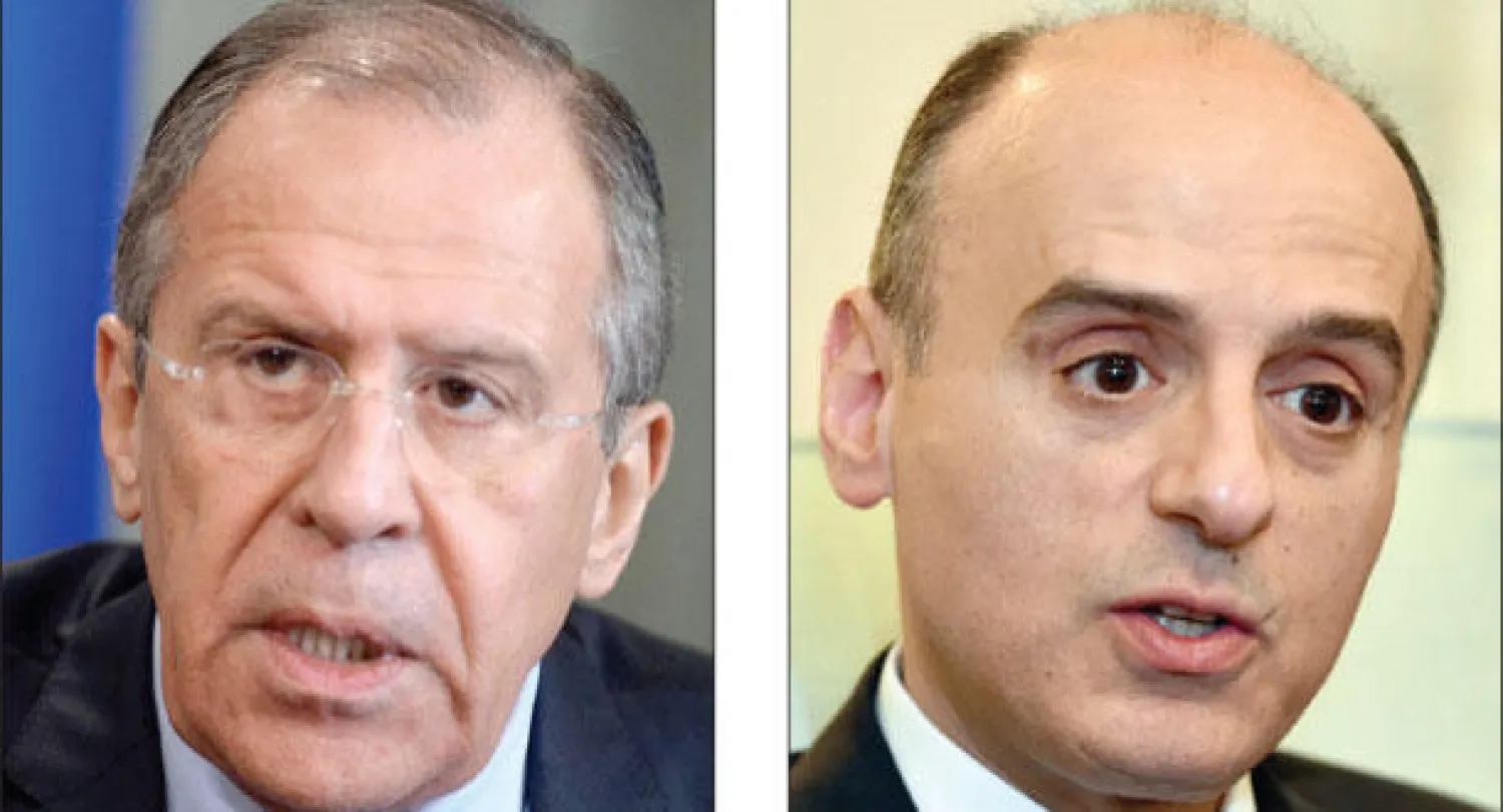 عادل الجبير (أ.ف.ب) ..... سيرغي لافروف (أ.ف.ب)