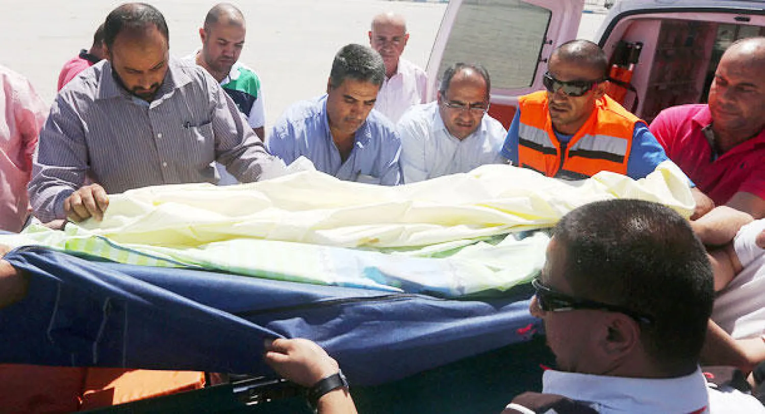 وفاة والد الطفل الفلسطيني الذي قضى في حريق متعمد