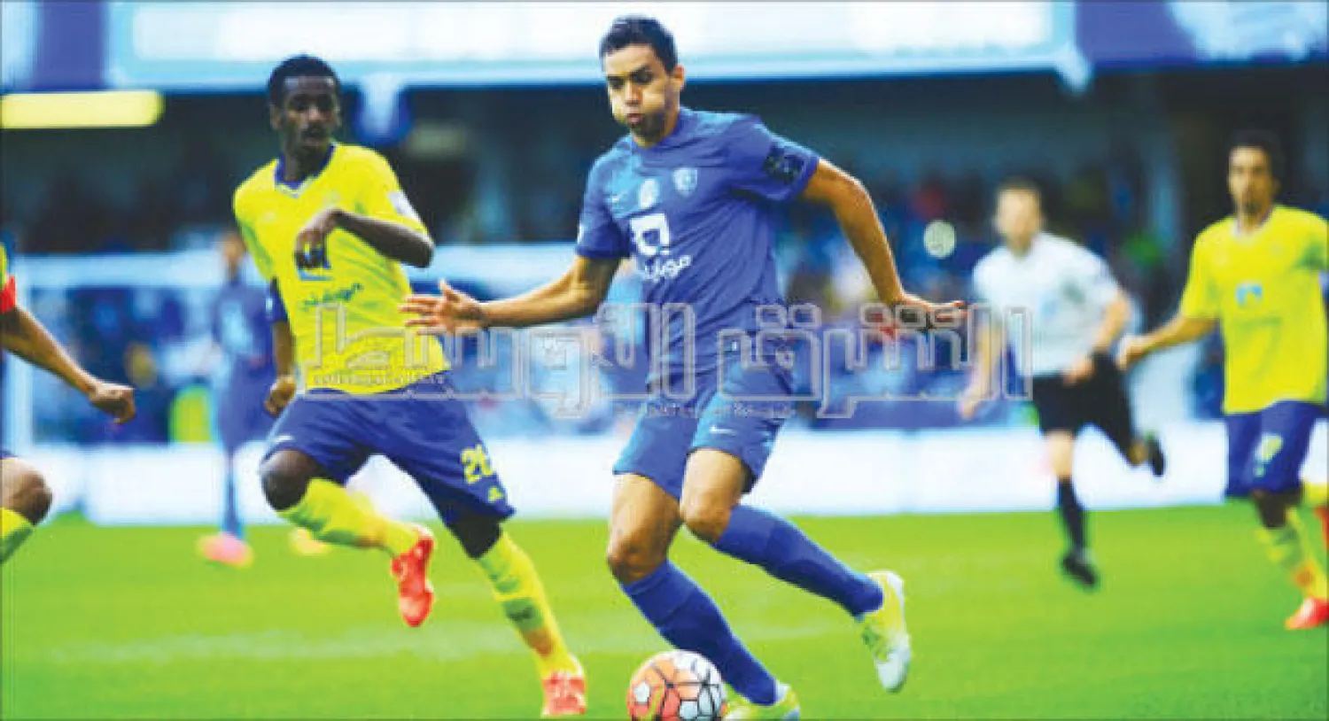 الإصابة ستغيب البرازيلي إدواردو عن الهلال في أول مبارياته بالدوري (تصوير: محمد المانع)