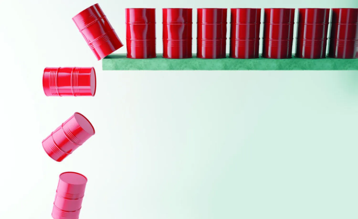 أسعار النفط العالمية عند أدنى مستوى في 6 سنوات ونصف