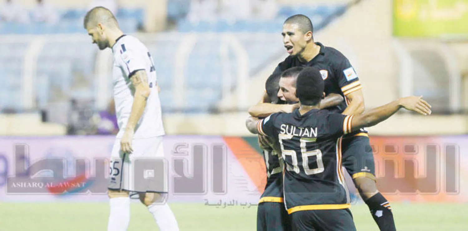 الشباب رغم الفوز لم يكن مقنعا أمس (تصوير: عيسى الدبيسي)