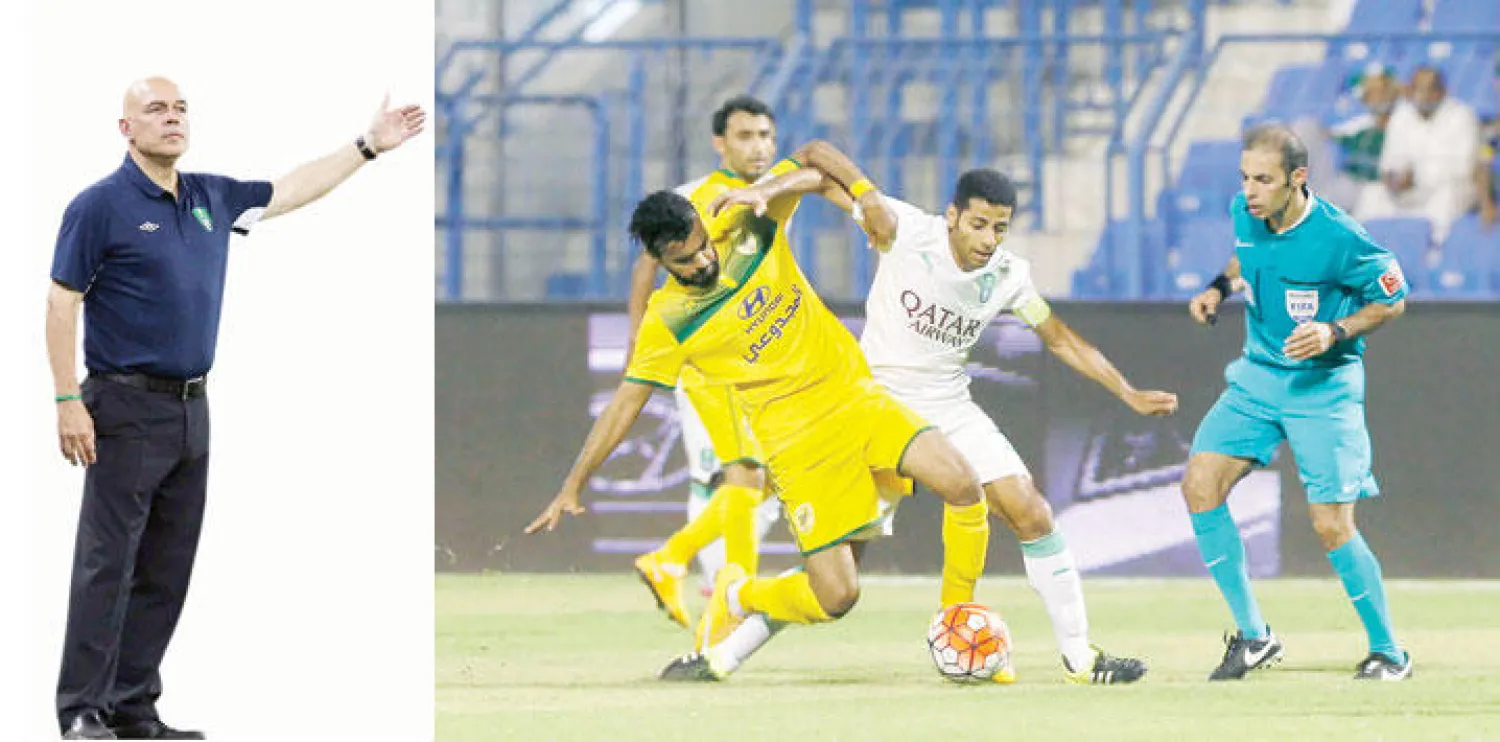 فريق الأهلي لا يزال محل جدل بسبب ابتعاده عن بطولات الدوري (إ.ب.أ)  -  غروس تجاوز أوقاتا عصيبة في الأيام الماضية («الشرق الأوسط»)