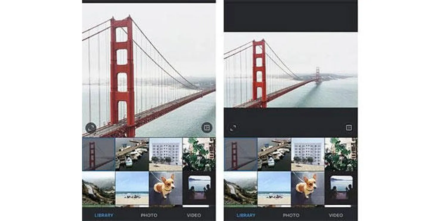 «إنستغرام» يدعم الصور الأفقية والعمودية بقياسها الكامل