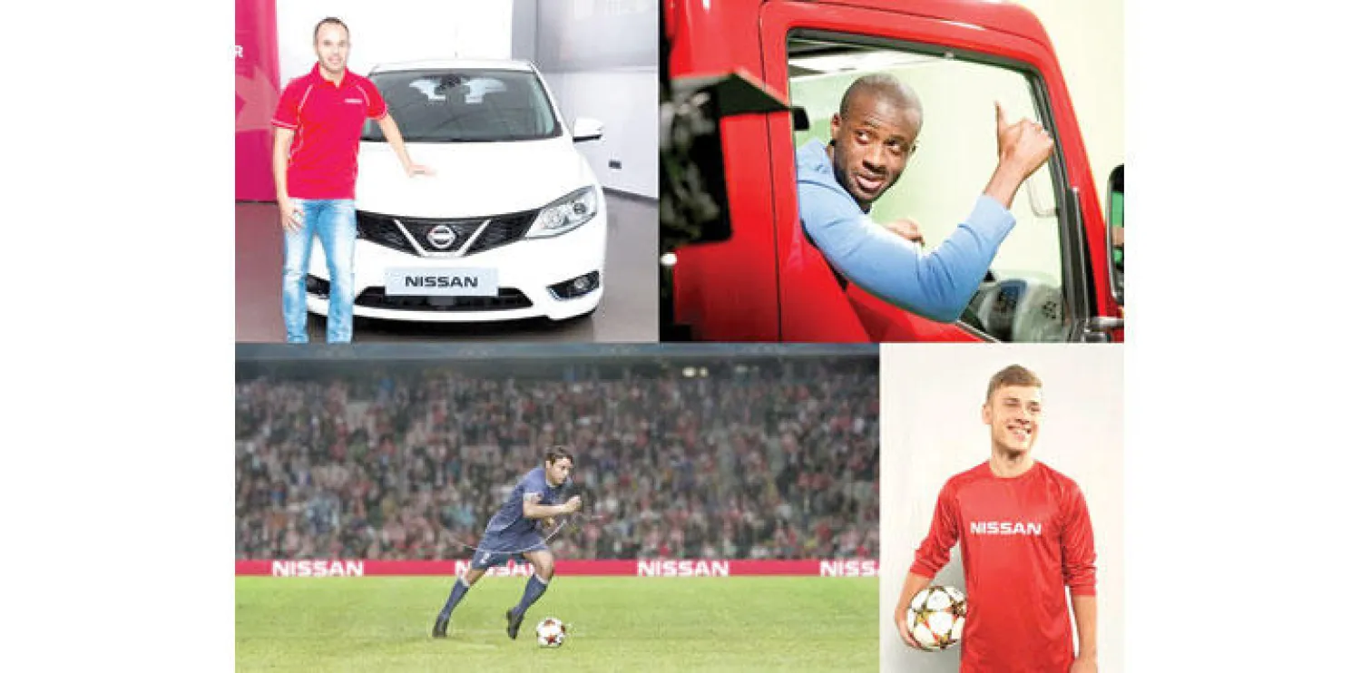 «نيسان» ودوري أبطال الاتحاد الأوروبي لكرة القدم تنتقل إلى المستوى العالمي