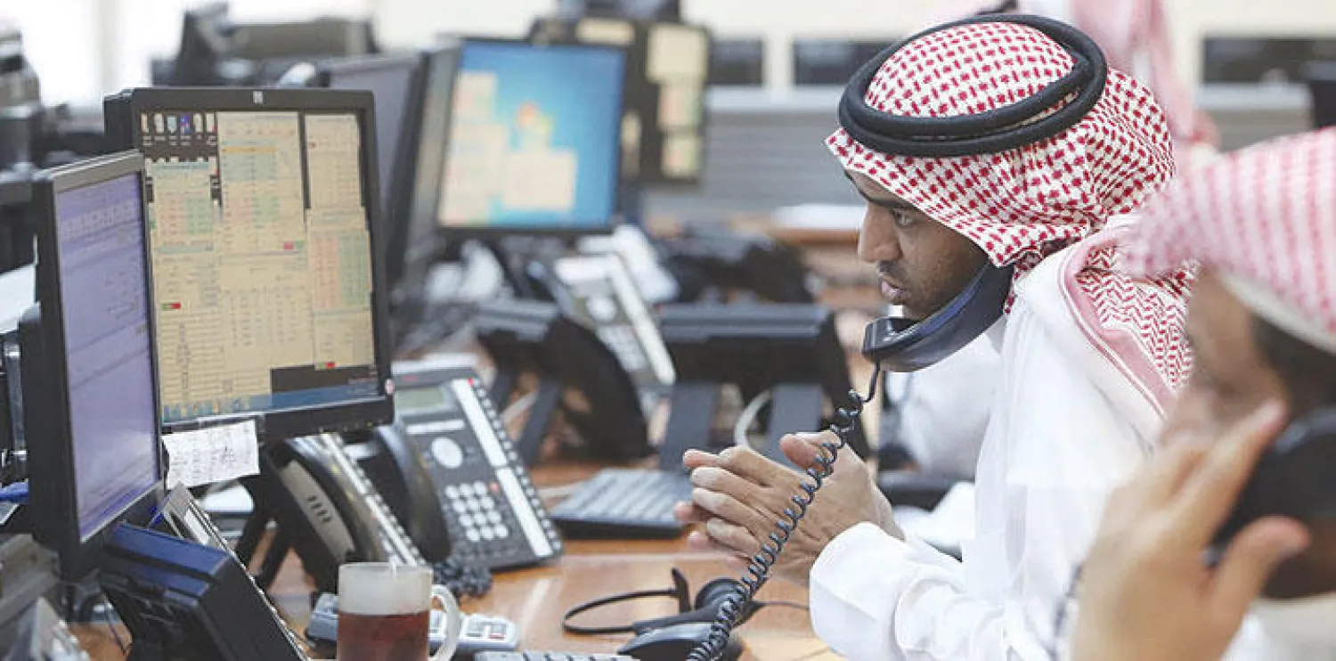 مؤشر سوق الأسهم السعودية أغلق أمس عند مستويات 7690 نقطة («الشرق الأوسط»)