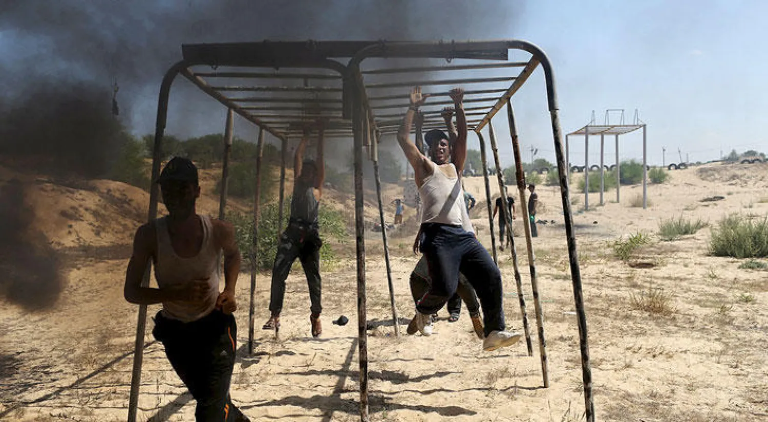 غارة إسرائيلية على قاعدة تدريب لحماس ولا ضحايا