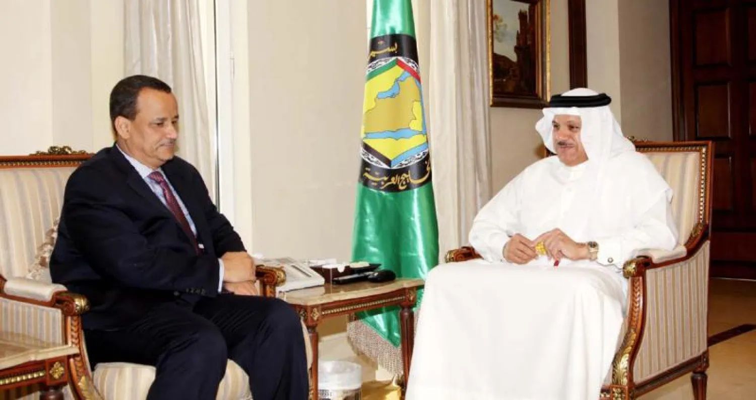 أمين عام مجلس التعاون يبحث تطورات الأوضاع في اليمن مع مبعوث الأمم المتحدة