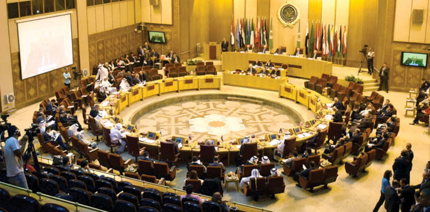 وزراء خارجية دول عربية أثناء اجتماعهم الأسبوع الماضي في العاصمة المصرية (أ.ف.ب)