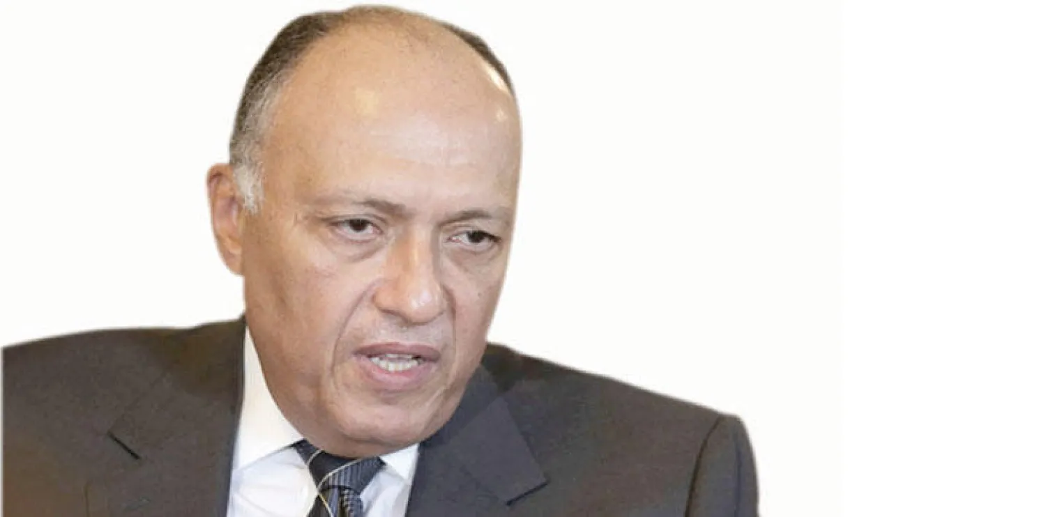 وزير الخارجية المصري: نعد مع السعودية لزيارة خادم الحرمين