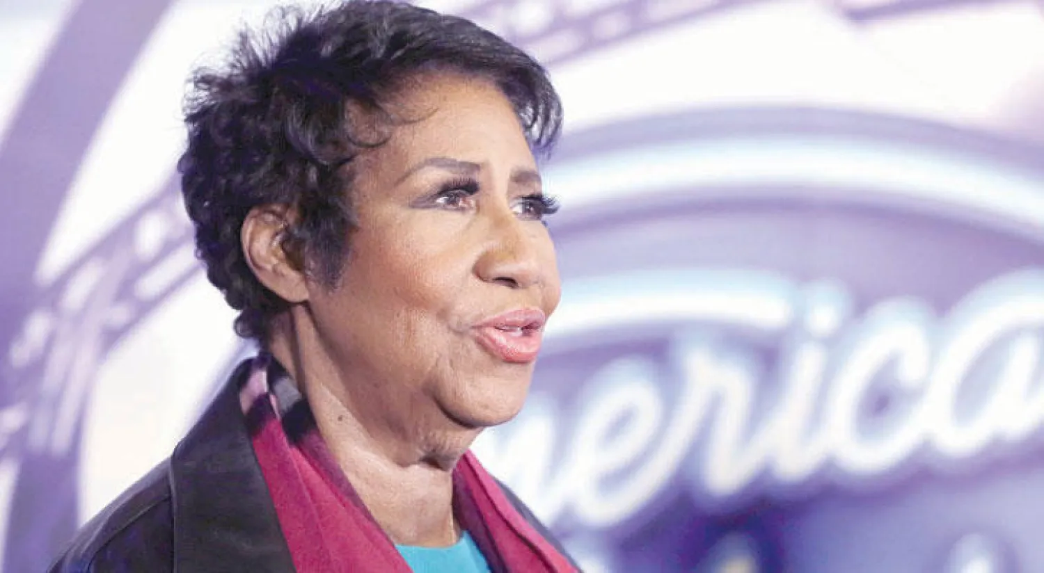 أريثا فرانكلين تغني أمام البابا أثناء زيارته للولايات المتحدة