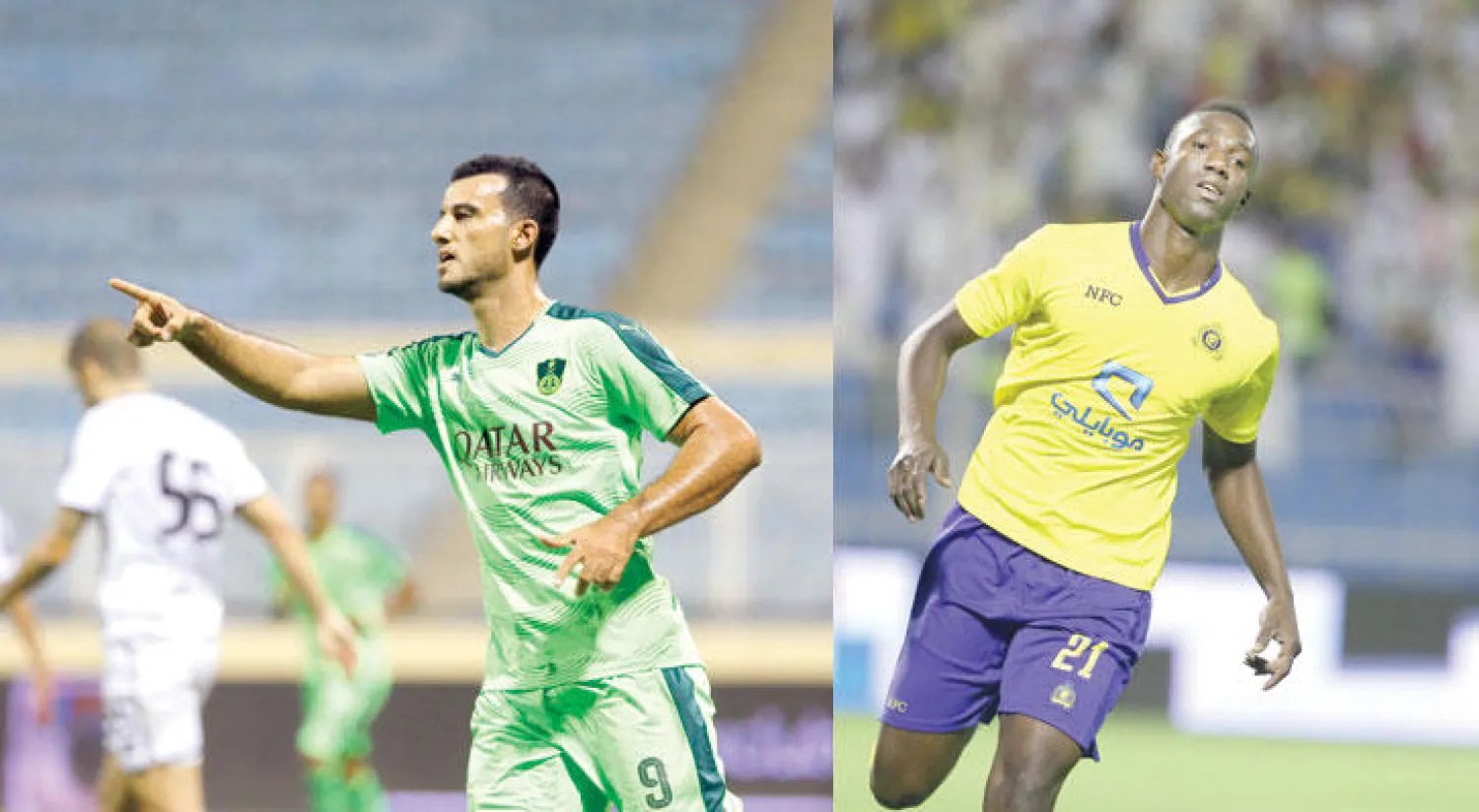 مايغا أمل النصراويين في عودة قوية للمنافسة على اللقب («الشرق الأوسط»)  -  عمر السومة («الشرق الأوسط»)