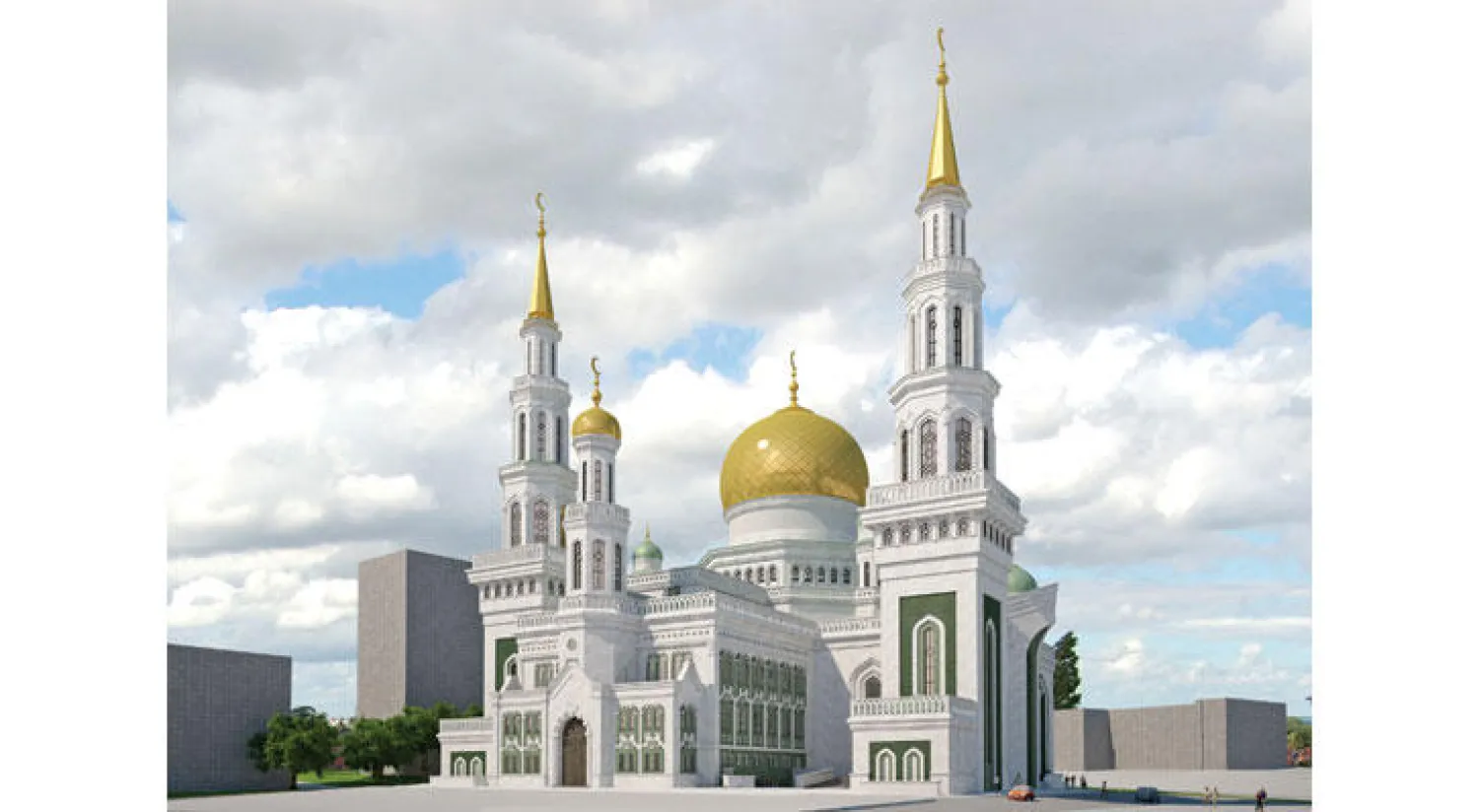 واحد من أقدم المساجد في روسيا، شُيد عام 1904 وكان مهددا بالإزالة خلال الألعاب الأولمبية