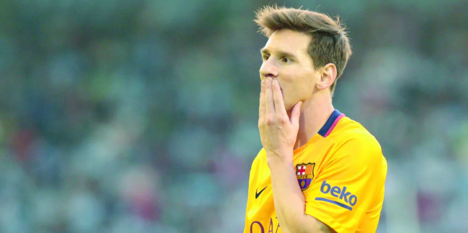 أحزان ميسي (أ.ب)