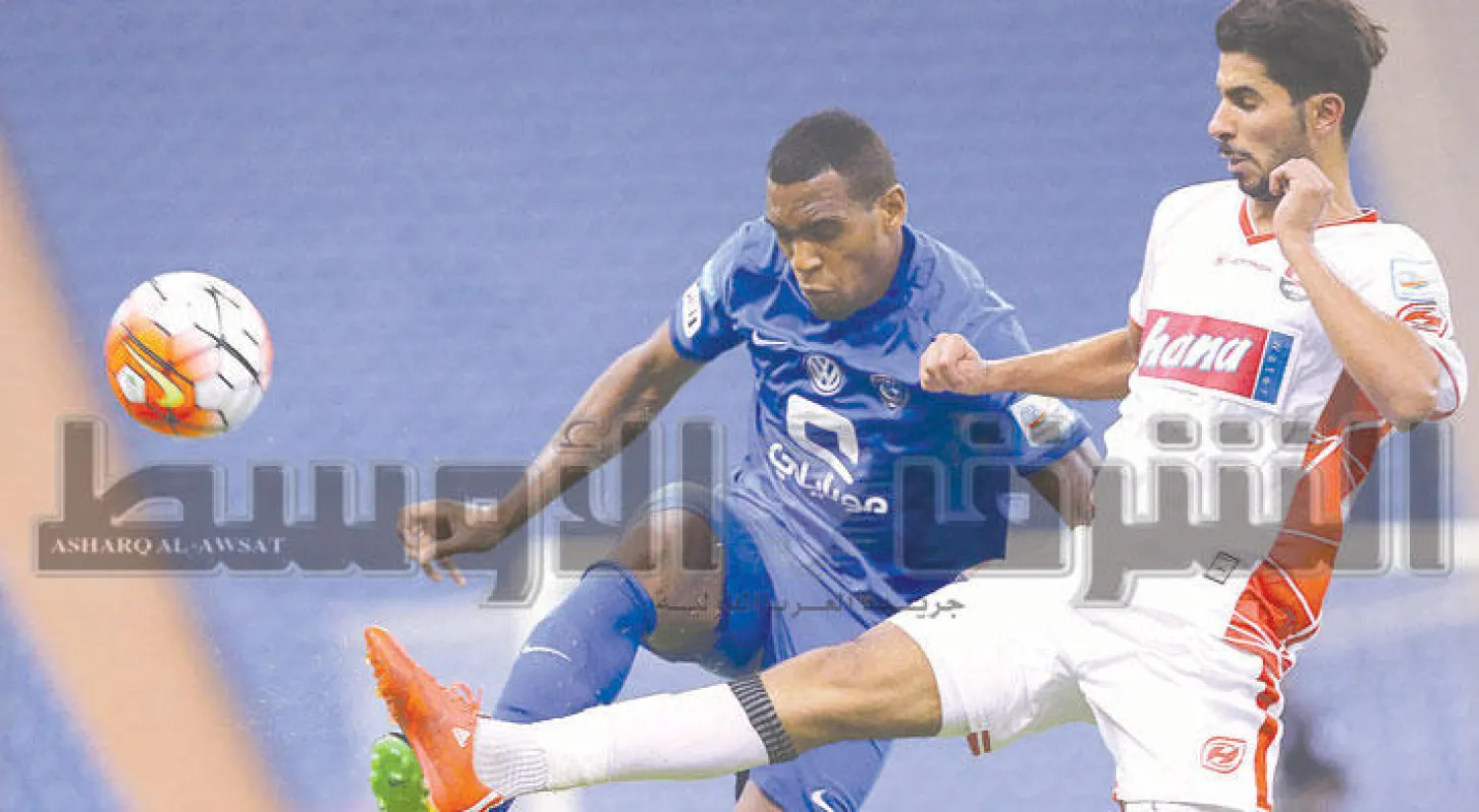 ديغاو سيغيب مباراتين عن فريقه الهلال (تصوير: علي العريفي)