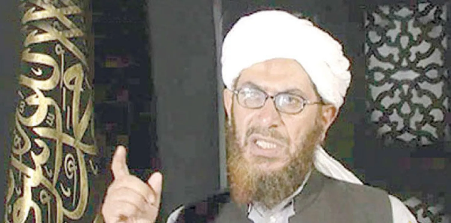 مصطفى أبو اليزيد قيادي القاعدة في شريط  لمؤسسة «سحاب»