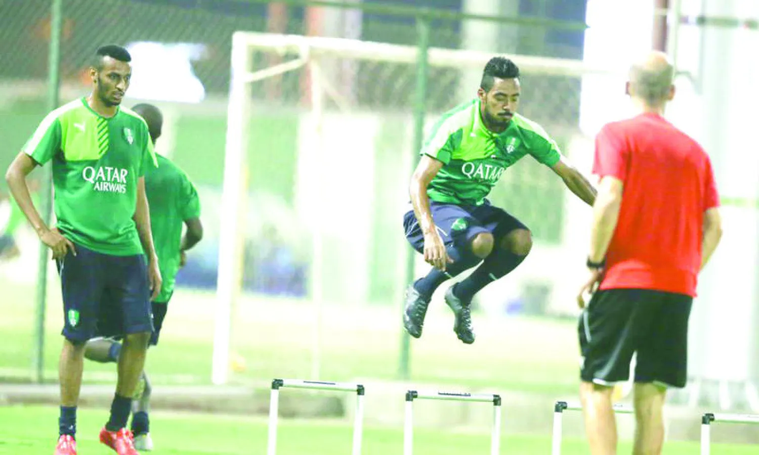 من تدريبات الأهلي الأخيرة (المركز الإعلامي بالنادي الأهلي)