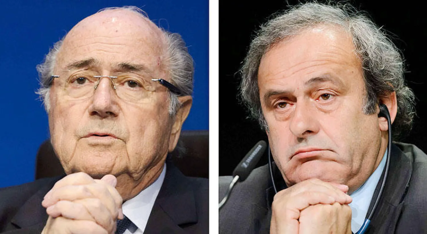 إيقاف بلاتر وبلاتيني 90 يوما على خلفية فضيحة فساد