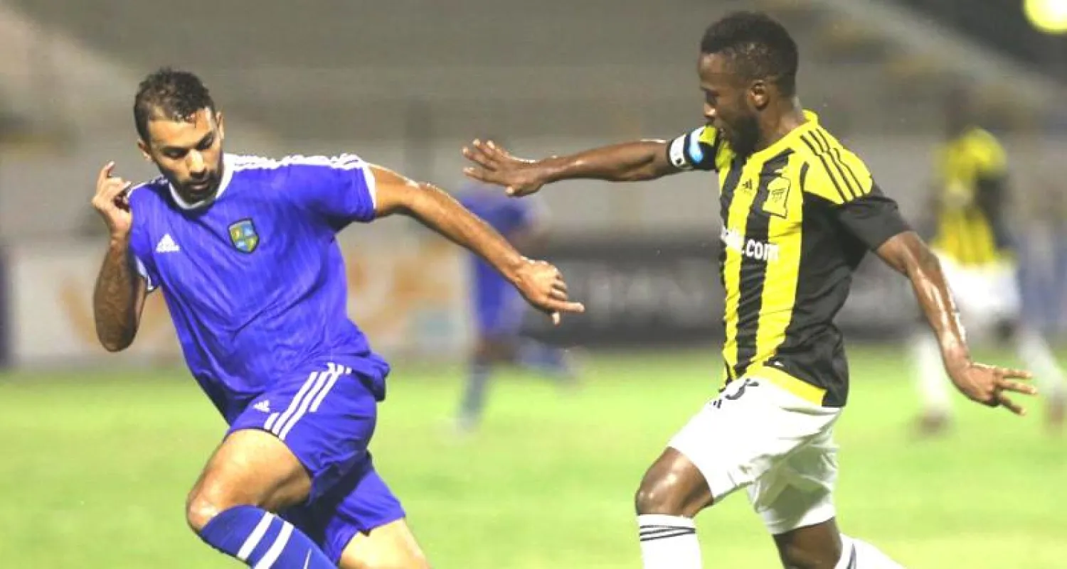 من مباراة الاتحاد التجريبية أمام المقاولون المصري (المركز الإعلامي بنادي الاتحاد)